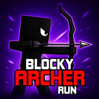 Play Blocky Archer Run now!