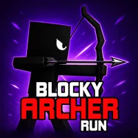 Play Blocky Archer Run now!