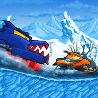 Play Car Eats Car: Winter Adventure now!