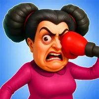 PLay Crazy Aunty : Slap & Punch now!