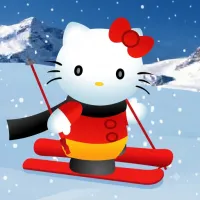Play Hello Kitty Skiing now!