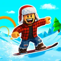 Play Snow Rider Obby Parkour now!