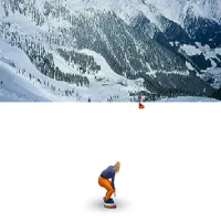 Play Snowboard Slalom now!