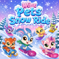 Play Winx Pets Snow Ride now!