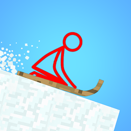 Play Stickman Slide Down The Hill now!